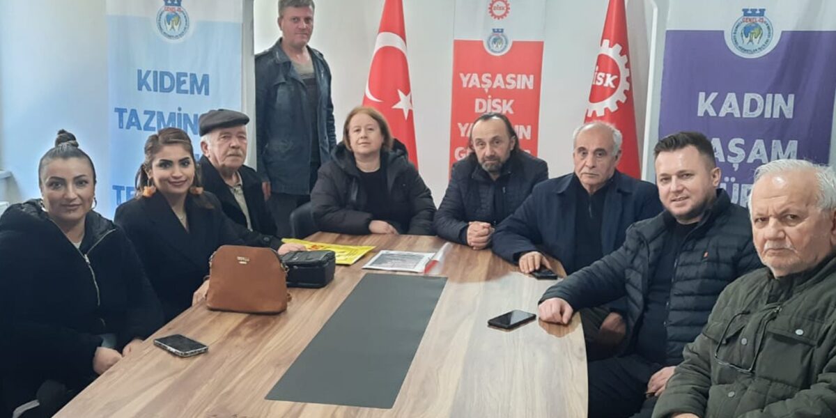 EMEP, kampanya kapsamında Genel-İş Giresun Temsilciğini ziyaret etti