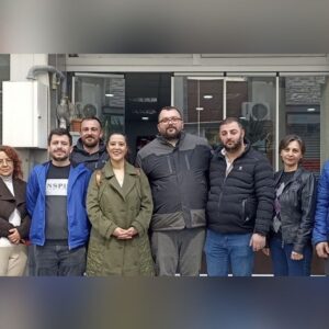 EMEP Milletvekili Karaca, Ravago işçileriyle bir araya geldi