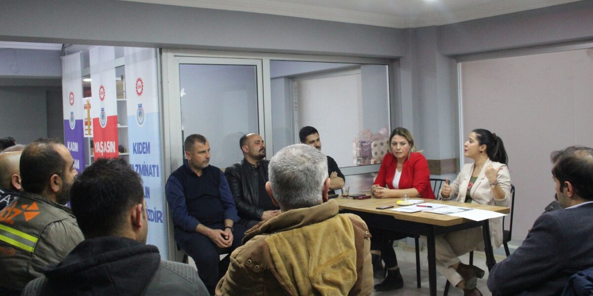 Manisa’da işçi buluşması: ‘Mesele sadece bugünü kazanmak değil, geleceği de korumak’