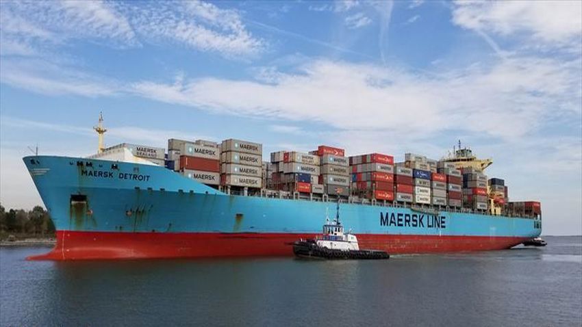 İsrail’in mühimmat gemisi Nexoe Maersk, Mersin Limanına demirleyecek