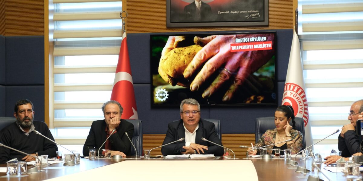 Tarım alanlarını don vurdu. Çiftçiye göstermelik değil gerçek anlamda destek verilmelidir.