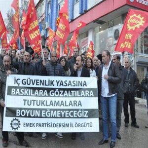 EMEP Dersim İl Örgütü: “Tekbıyıkoğlu, işçileri işten atmasıyla, irade gasbıyla hatırlanacak”