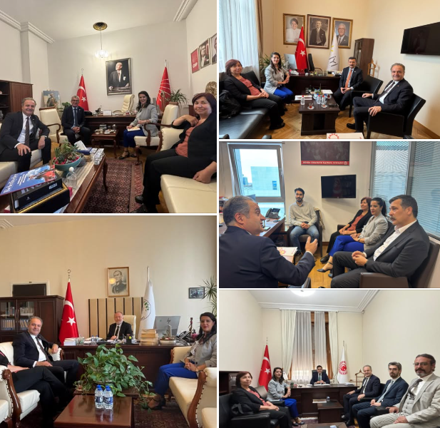 EMEP işçilerin kanun teklifi için mecliste görüşmeler yaptı | ‘Meclis işçilerin çağrısına kayıtsız kalmamalı’