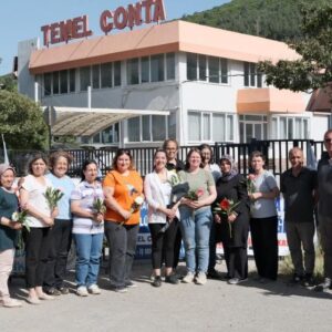 Karaca ve Temel Conta işçileri grevin 150. gününü birlikte kutladı