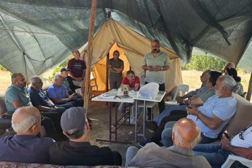 Direnişte olan Sekasur’u ziyaret eden EMEP İl Başkanı Tekin: Dersim’deki çevre mücadeleleri birleşmeli