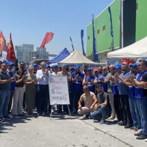 Gübretaş işçilerine EMEP’ten ziyaret: ‘İşçiye sabır, patrona peşkeş’ devri bitti