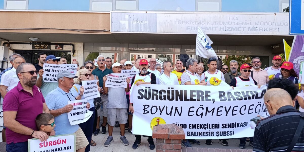 Karaca’dan Bakan Işıkhan’a soru önergesi: “Sendikal faaliyetler sürgünle cezalandırılıyor”