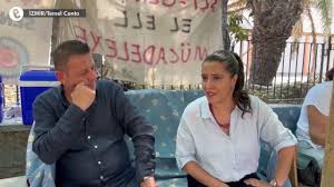 Sevda Karaca grevdeki Temel Conta işçilerini ziyaret etti