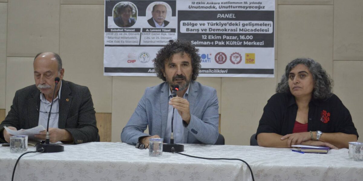 Tuncel ve Tüzel’den birleşik mücadele çağrısı: “Barış halkların katılımıyla kazanılacak”