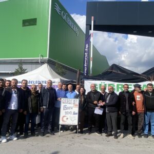 EMEP, grevlerinin 100.gününde olan Gübretaş işçilerini ziyaret etti