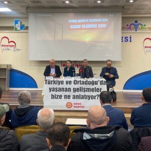 EMEP çağrısıyla Kocaeli’de panel: “Türkiye ve Ortadoğu’da yaşananlar bizlere ne söylüyor?”