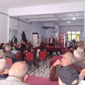 Pertek’te halk buluşması | Levent Tüzel: Saray ışıklar içinde, ülke karanlık
