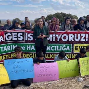 Sevda Karaca’dan GES’e karşı direnen köylülere destek: Bu topraklar enerji şirketlerinin değil, halkındır Sevda Karaca’dan GES’e karşı direnen köylülere destek: Bu topraklar enerji şirketlerinin değil, halkındır