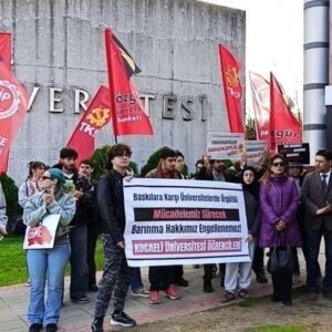 Kocaeli Üniversitesi’nde 3 öğrencinin yurttan atılmasına tepki: Ceza ve tüm disiplin soruşturmaları derhal iptal edilmeli