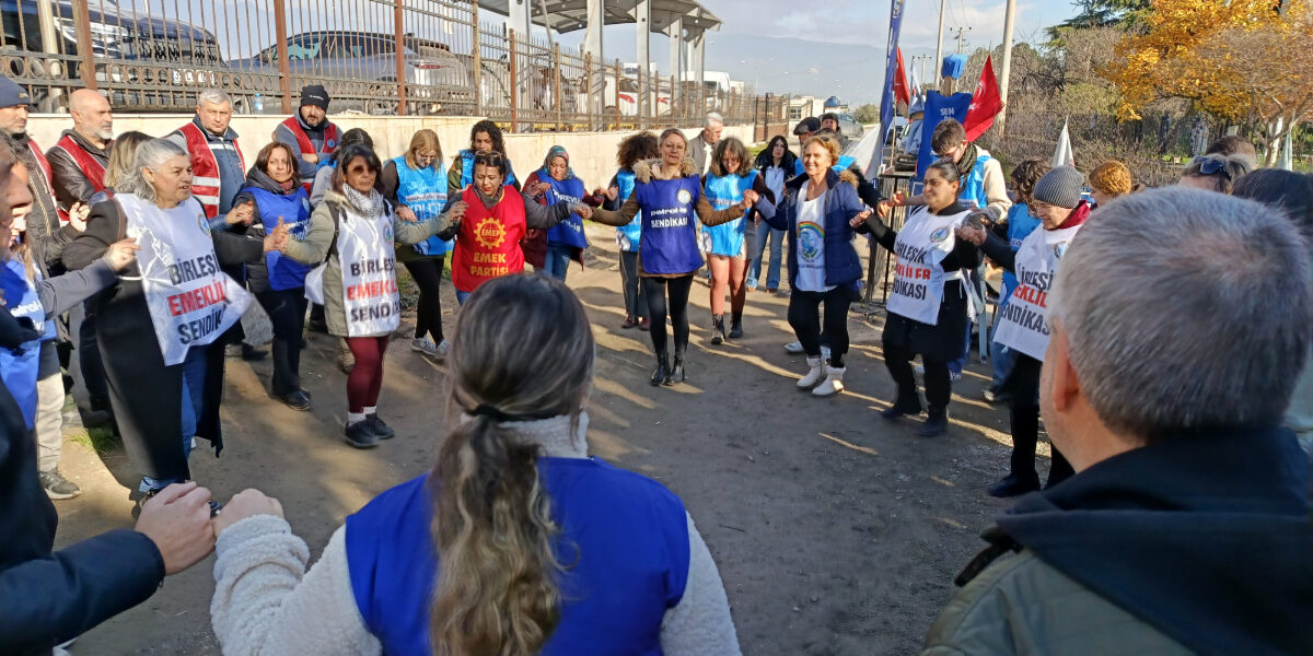 386 gündür direnen Temel Conta işçileri yeni yılı grev çadırında karşılayacak