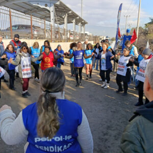 386 gündür direnen Temel Conta işçileri yeni yılı grev çadırında karşılayacak