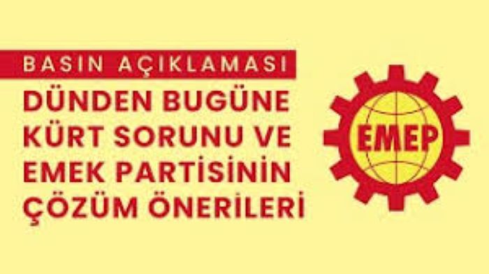 EMEP’ten ‘süreç’ raporuna dair basın toplantısı: ‘İçeride demokrasi olmadan bölgede barış olmaz’