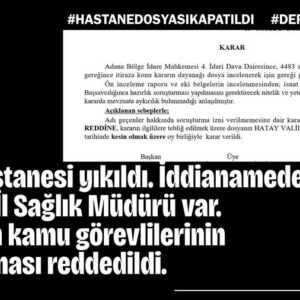 Sevda Karaca’dan kamu görevlilerine soruşturma izni verilmemesine tepki: Bu örtbas, tüm deprem davalarını etkileyecek bir emsal yaratıyor