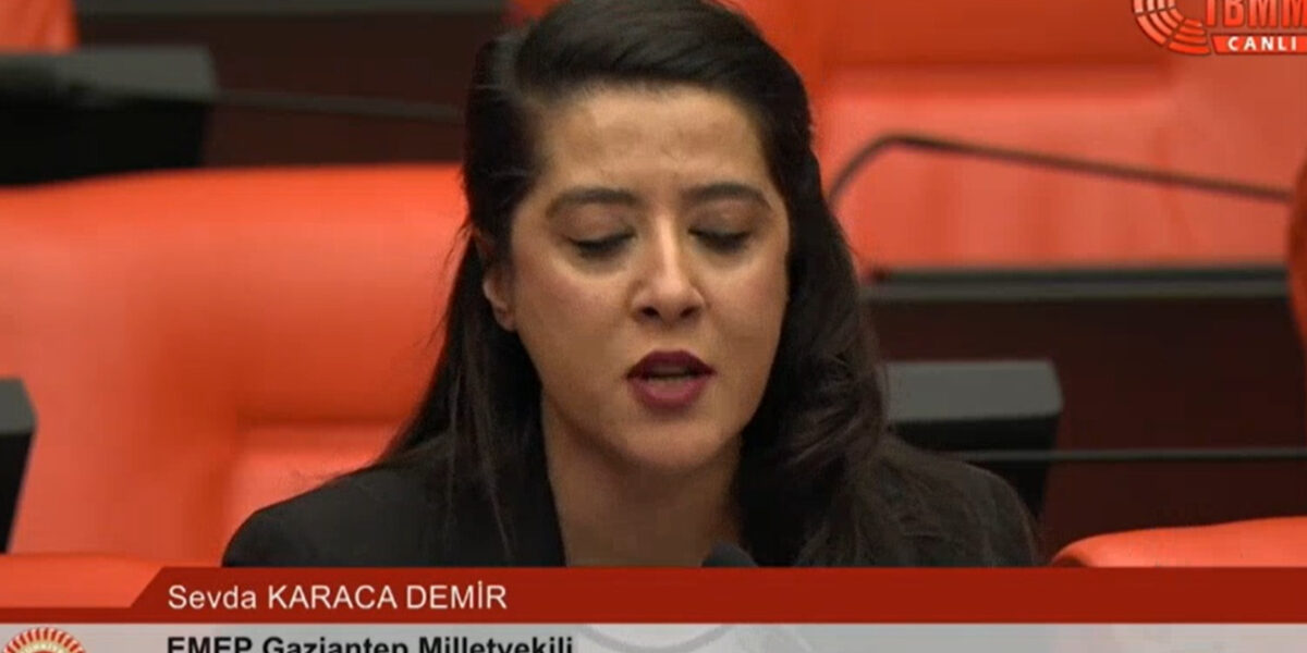 Sevda Karaca’dan çağrı: Rojava’da Kürt halkının haklarını savunmak işçi sınıfının sorumluluğudur Sevda Karaca’dan çağrı: Rojava’da Kürt halkının haklarını savunmak işçi sınıfının sorumluluğudur