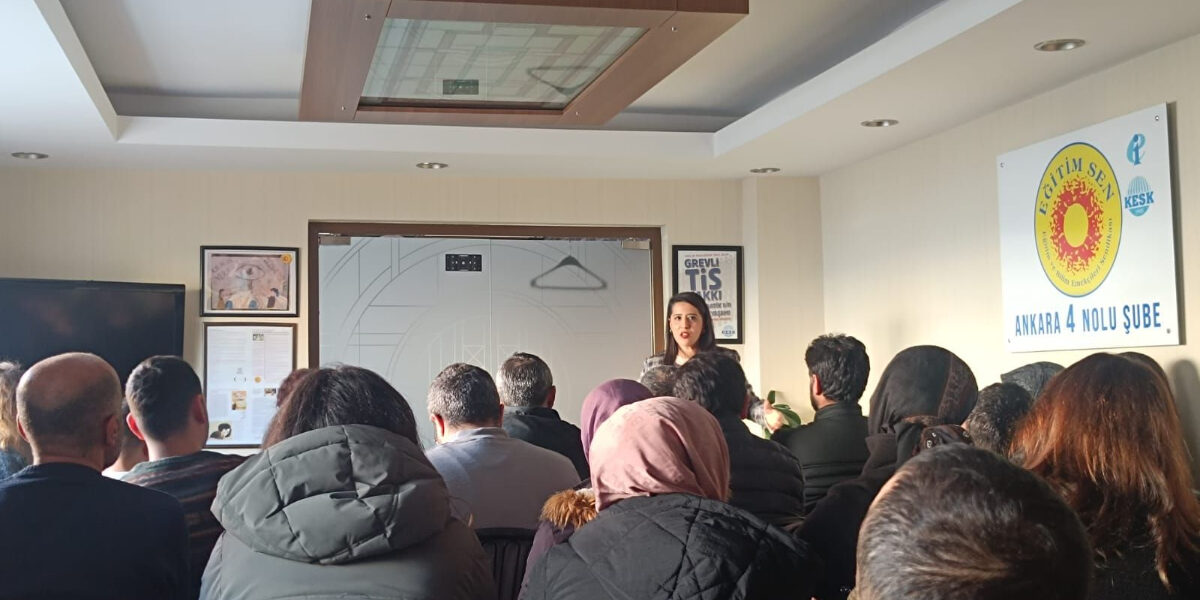 Sevda Karaca, Sincan’da işçilerle buluştu Sevda Karaca, Sincan’da işçilerle buluştu