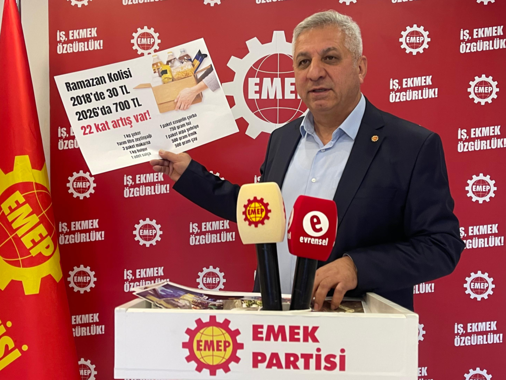 İktidarın ‘şükür’ çağrısına karşı Seyit Aslan emekçilere seslendi: Yoksulluğun sebebi saray düzenidir, insanca yaşam için birlikte mücadele edelim