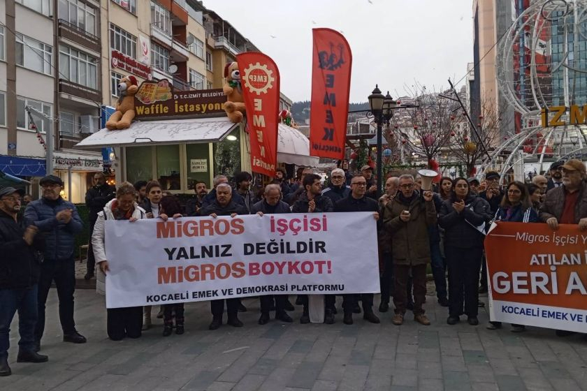 Kocaeli’de Migros işçileriyle dayanışma çağrısı: Talepler haklı ve meşru