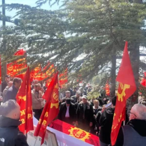 EMEP üyesi Celal Aygün son yolculuğuna uğurlandı: ‘Her anını işçi sınıfı mücadelesi için örgütlerdi’
