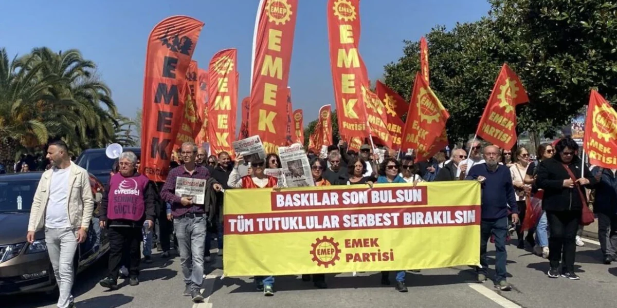 Saray rejimine karşı ekmek, barış ve özgürlük için birleşelim!