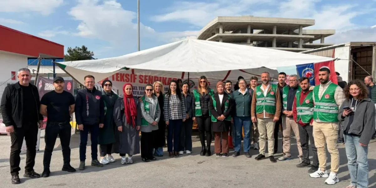 Karaca DIGEL işçilerini ziyaret etti: ‘Bu dönemeci işçi sınıfının gücüyle halklar lehine aşmalıyız’
