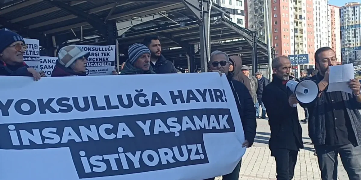 EMEP Talas İlçe Örgütü’nden açıklama: ‘Yoksulluk kader değil’