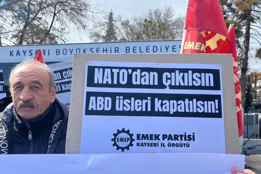 EMEP Kayseri İl Örgütü: ‘ABD ve İsrail’in saldırganlığına karşı sessiz kalınamaz’
