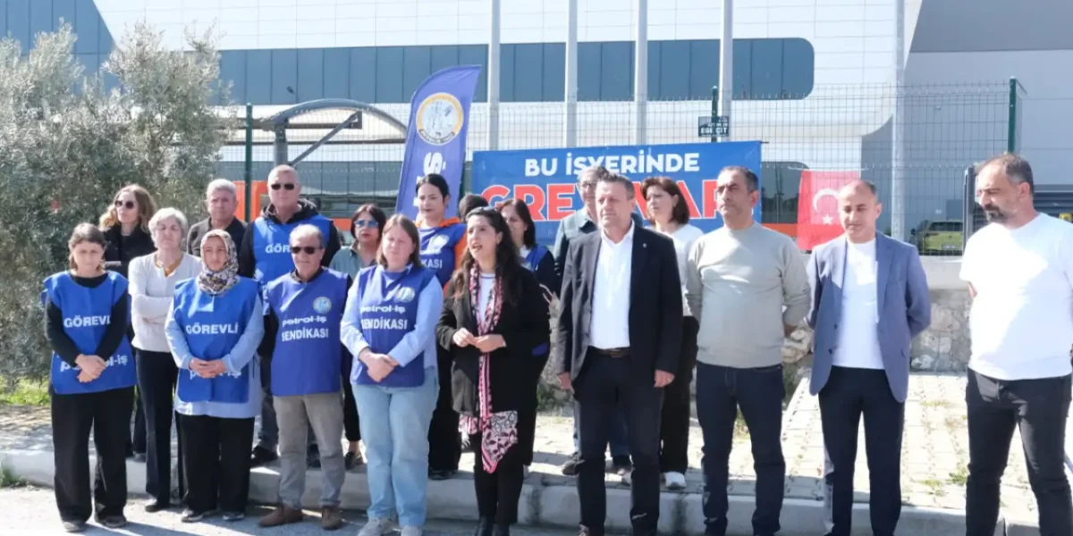 Karaca’dan Temel Conta işçilerine ziyaret: ‘Hak gasbına karşı mücadele alanı bellidir’