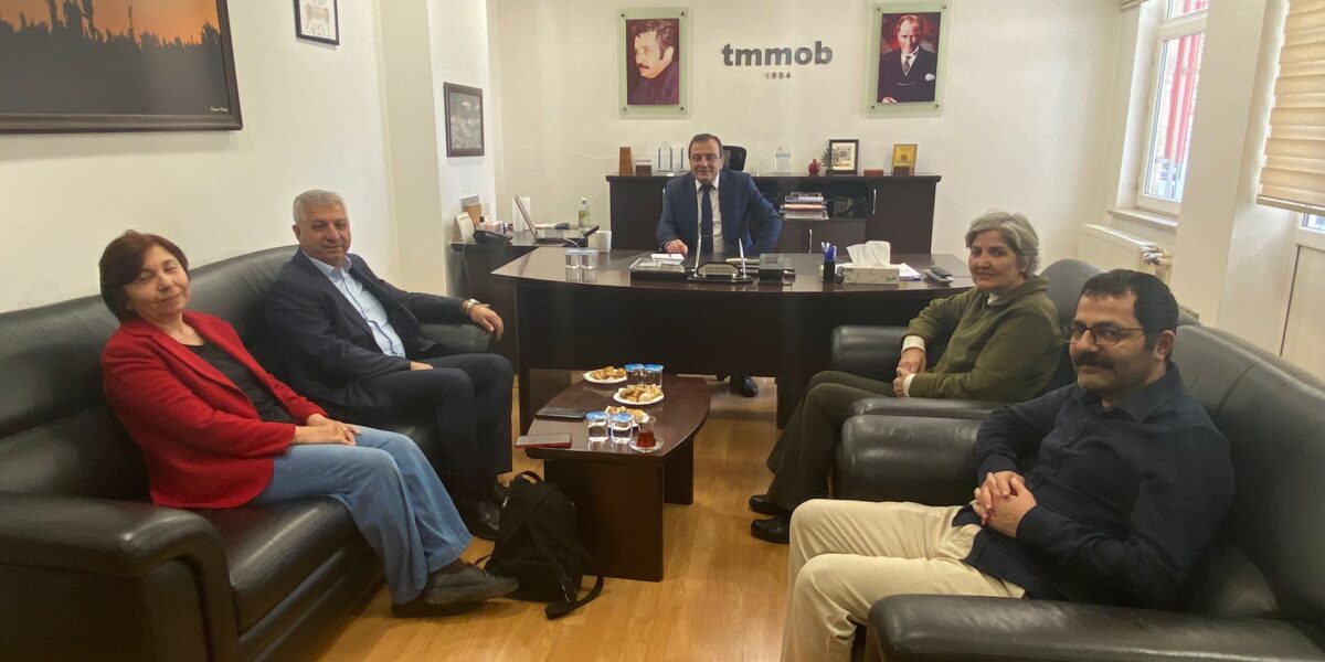 Emek Partisinden TMMOB’a ziyaret