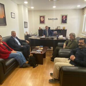 Emek Partisinden TMMOB’a ziyaret