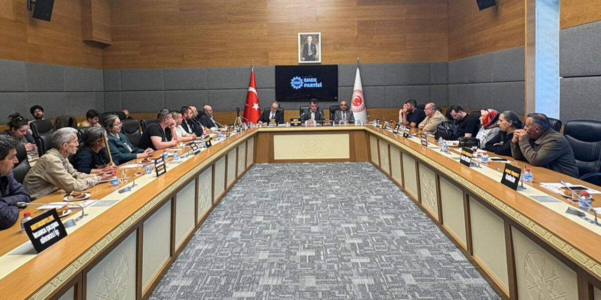 İş cinayetlerinde yaşamını yitiren işçilerin aileleri TBMM’den seslendi: ‘Denetim, önlem, caydırıcı ceza istiyoruz’