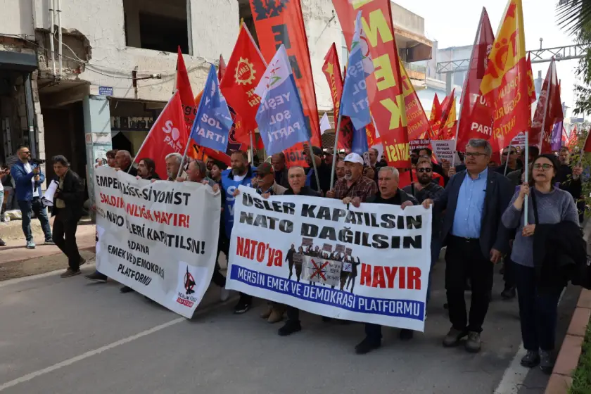 Adana’da ve Malatya’da üslere yürüyüş: NATO dağıtılsın, üsler kapatılsın