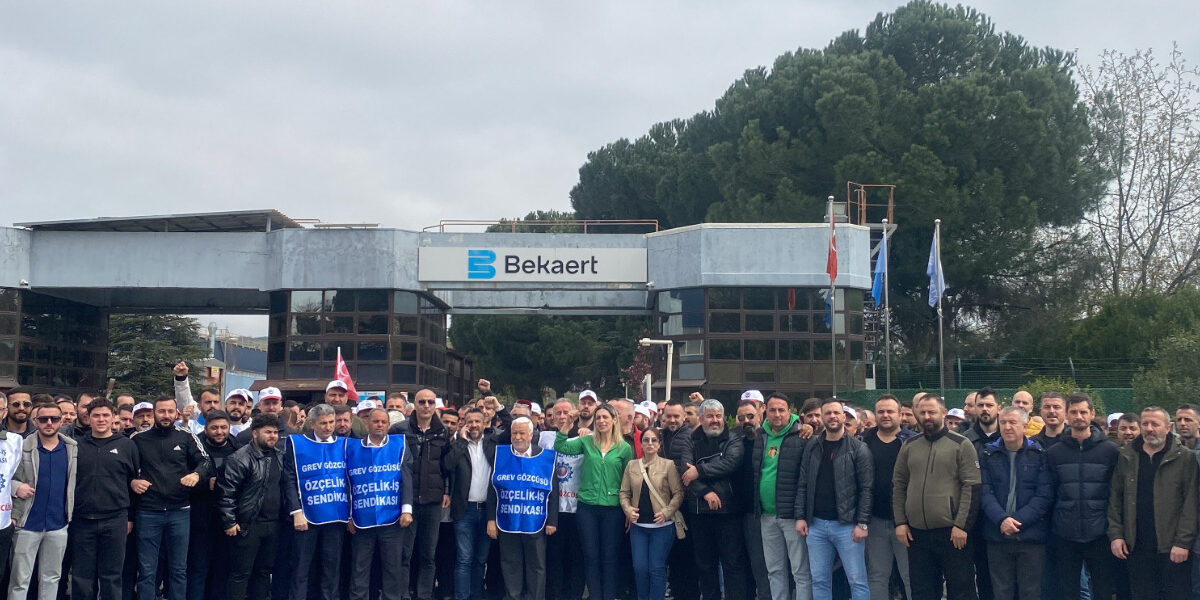 Bekaert grevi için dayanışma çağrısı: ‘İşçilerin taleplerini sahipleniyoruz, Kocaelilileri grevi desteklemeye çağırıyoruz’