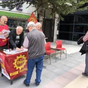 EMEP Çorum İl Örgütü: Sömürüye ve baskıya karşı 1 Mayıs’ta alanlardayız