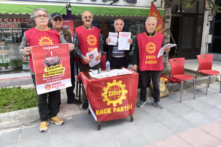 EMEP Çorum İl Örgütü: Sömürüye ve baskıya karşı 1 Mayıs'ta alanlardayız EMEP Çorum İl Örgütü: Sömürüye ve baskıya karşı 1 Mayıs'ta alanlardayız