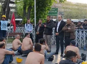 İskender Bayhan’dan Doruk Madencilik işçilerine destek: ‘Bu zincir sökülene kadar mücadele sürecek’