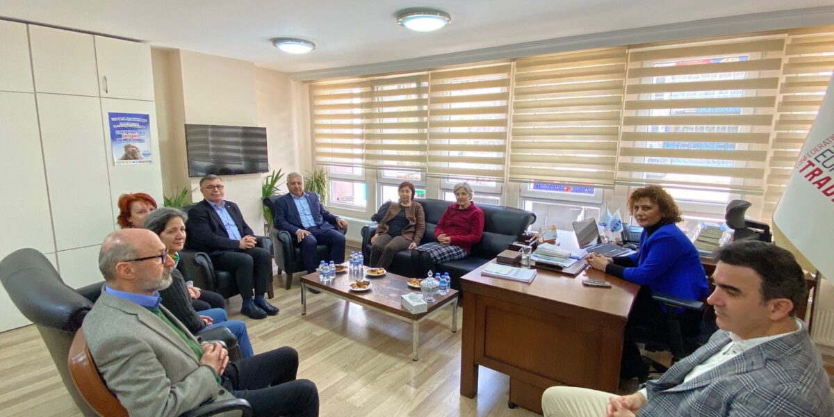 Emek Partisinden KESK’e ziyaret