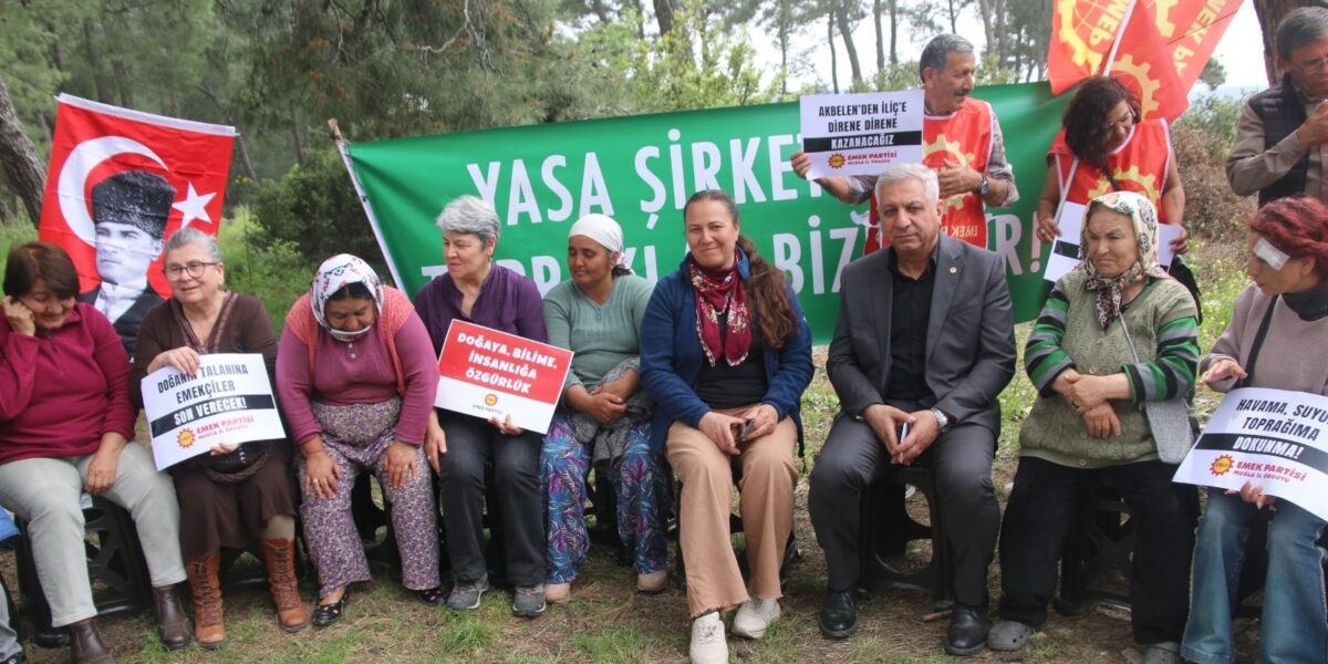 EMEP’ten Akbelen köylülerine ziyaret: Yurt savunmasını birlikte sürdüreceğiz