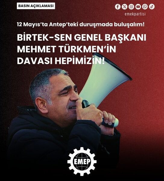 12 Mayıs’ta duruşmada olacağız