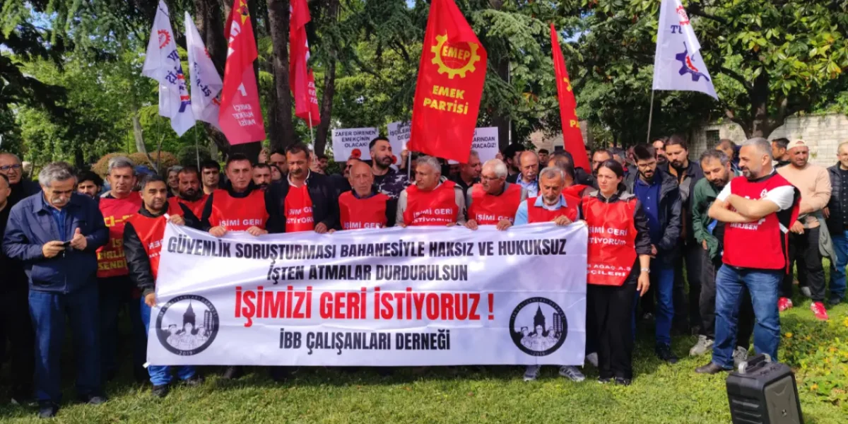 Ağaç A.Ş. işçilerinin direnişine dayanışma ziyareti: ‘Güvenlik soruşturması bahanesiyle yapılan kıyıma son verin’