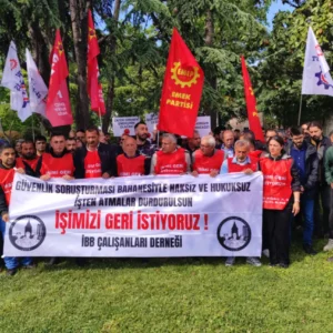 Ağaç A.Ş. işçilerinin direnişine dayanışma ziyareti: ‘Güvenlik soruşturması bahanesiyle yapılan kıyıma son verin’