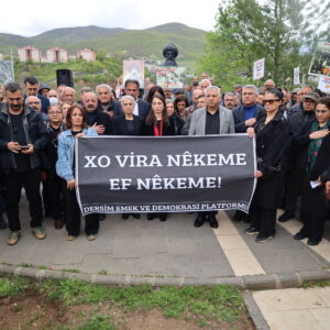 Dersim Katliamı’nda hayatını kaybedenler anıldı: Gerçekler ortaya çıkarılmalı, talepler karşılanmalı