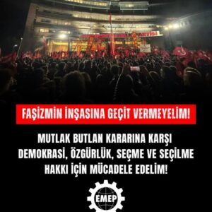 Faşizmin inşasına geçit vermeyelim!