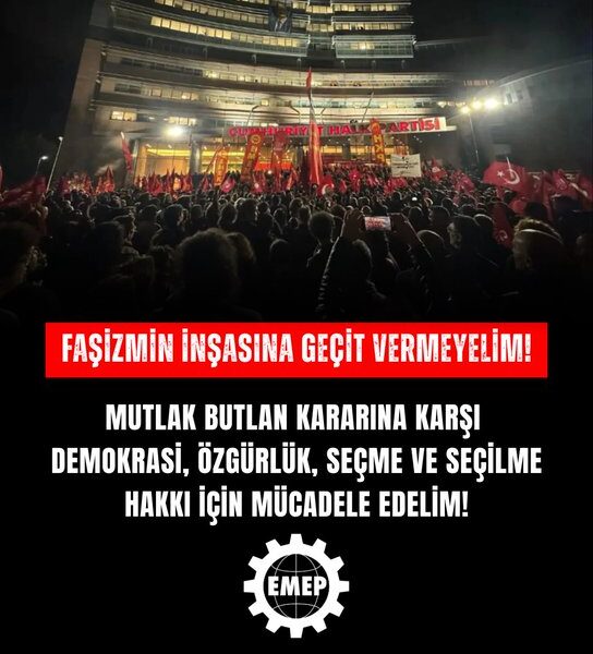 Faşizmin inşasına geçit vermeyelim! Faşizmin inşasına geçit vermeyelim!