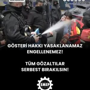 Gösteri hakkı yasaklanamaz ve engellenemez