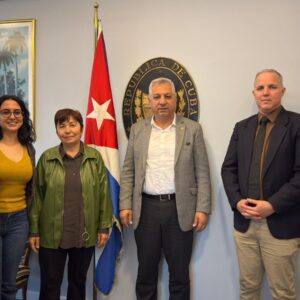 EMEP’ten Küba Büyükelçiliğine ziyaret | “Ambargoya karşı uluslararası dayanışma güçlendirilmeli”